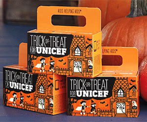 Free Trick-Or-Treat For UNISEF Box