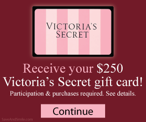 Free $250 Victoria’s Secret Gift Card