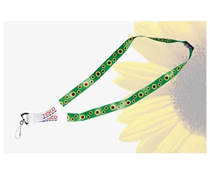 Free Tesco's Invisible Disability Sunflower Lanyard