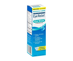 Free Bausch and Lomb Eye Wash Relief
