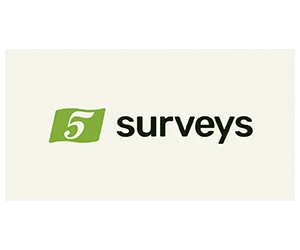 Complete just five surveys and earn $5! It's as simple as that