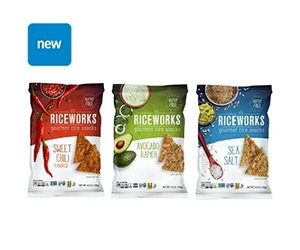 Buy any ONE (1) Riceworks Chip and Get ONE (1) FREE 5.5 oz at Publix
