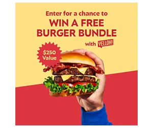 Win a Burger Bundle from Yelloh