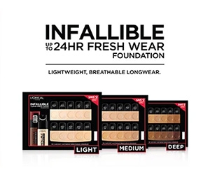 Free Infallible Foundation Sample from L'Oréal Paris
