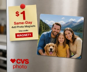$1 Same-Day 4x6 Photo Magnets at CVS Photo - Turn a Favorite Shot Into a Tiny Keepsake