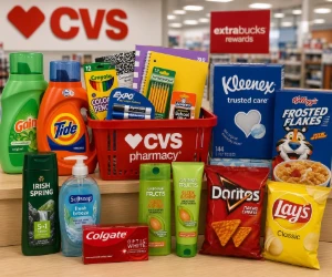 $10 ExtraBucks on School Supplies, Tide & Gain for $9.99 + Kellogg’s Cereal for $1.99 at CVS This Week