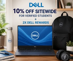 10% Off Sitewide at Dell for Verified Students + 2X Dell Rewards
