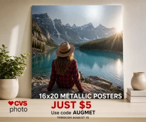 16x20 Metallic Posters at CVS Photo for $5