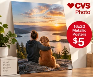 16x20 Metallic Posters at CVS Photo for $5 - Big Wall Art for Pocket Change