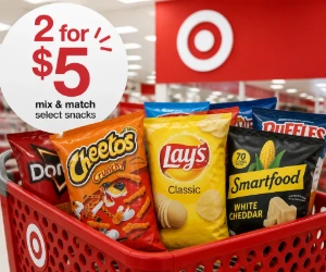 2 Cheetos, Lay’s, Smartfood & More Snacks for $5 at Target - Easy Game-Day Stock-Up
