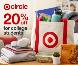 20% Off a Target Purchase for College Students With Target Circle