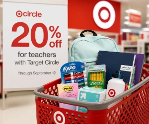 20% Off a Target Purchase for Teachers With Target Circle