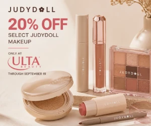20% Off JudyDoll Makeup at Ulta Beauty Through September 19