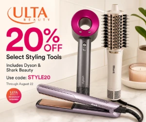 20% Off Select Styling Tools at Ulta Beauty