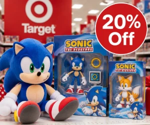 20% Off Sonic the Hedgehog Toys & Character Figures at Target