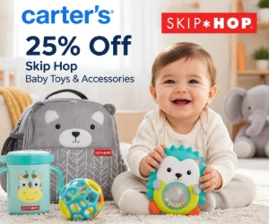 25% Off Skip Hop Baby Toys & Accessories at Carter's