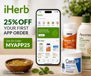 25% Off Your First iHerb App Order With a Promo Code