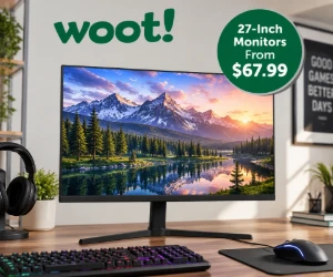 27-Inch Gaming & PC Monitors From $67.99 at Woot