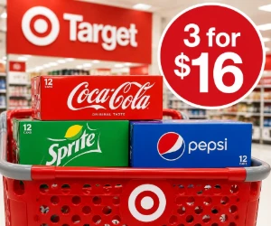 3 for $16 Soda Deals at Target