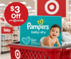 $3 Off Pampers Diapers for Target Circle Members