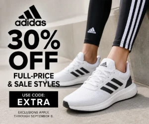 30% Off Full-Price & Sale Styles at adidas With a Promo Code