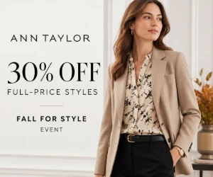 30% Off Full-Price Styles at Ann Taylor - A Strong Fall Wardrobe Refresh