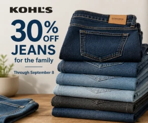 30% Off Jeans at Kohl’s - Denim for the Family for Less