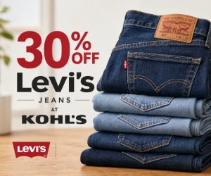 30% Off Levi’s Jeans at Kohl’s