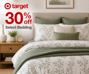 30% Off Select Bedding at Target