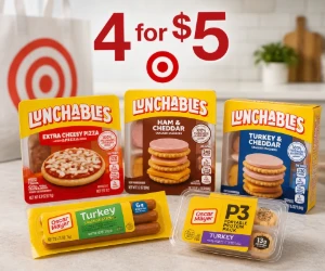 4 Lunchables & Oscar Mayer Snacks for $5 at Target - Easy Lunchbox Stock-Up