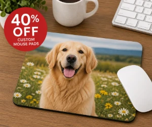 40% Off Custom Mouse Pads at Walgreens Photo - Put a Favorite Photo on the Desk