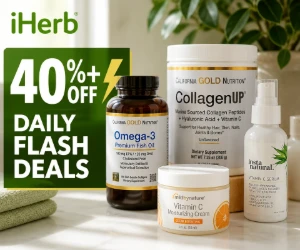 40%+ Off Daily Flash Deals at iHerb