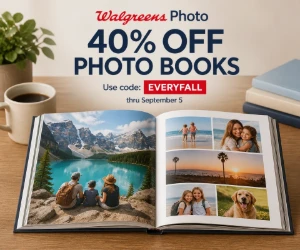 40% Off Photo Books at Walgreens Photo - Get the Camera Roll Into an Actual Album