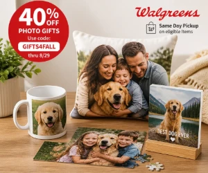 40% Off Photo Gifts at Walgreens Photo - Personalized Presents for Less