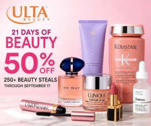 50% Off 250+ Beauty Steals at Ulta Beauty Through September 17