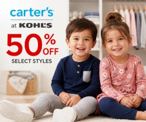 50% Off Carter’s Clothing at Kohl’s - Kids’ Basics for Half Price