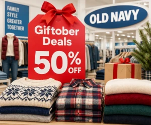 50% Off Giftober Deals at Old Navy