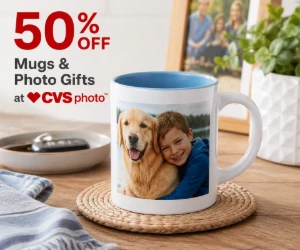 50% Off Mugs & Photo Gifts at CVS Photo - Useful Gifts With a Personal Touch