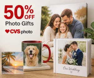 50% Off Photo Gifts at CVS Photo - Personalized Presents for Half Price