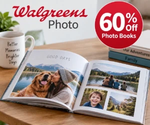 60% Off Photo Books at Walgreens Photo