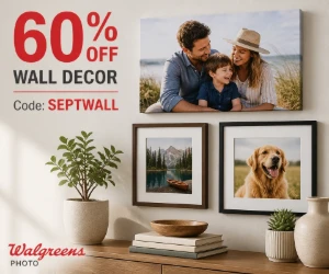 60% Off Wall Decor at Walgreens Photo - Turn Photos Into Finished Displays for Less