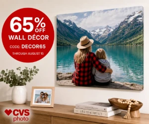 65% Off Wall Décor at CVS Photo