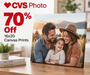 70% Off 16x20 Photo Canvas Prints at CVS Photo
