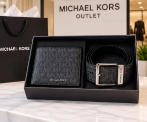 76% Off Logo Wallet & Belt Gift Set, Just $59 at Michael Kors Outlet
