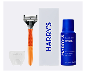 $8 Harry's Razor Trial Set With Free Shipping
