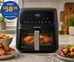 9-Quart Digital Air Fryer at Walmart for $58.35 - Save $51.64