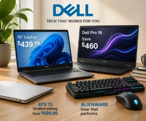 A Better Dell Setup for Less: 15-Inch Laptop for $439.99, Pro 16 Saves $460 + Alienware Gear & More
