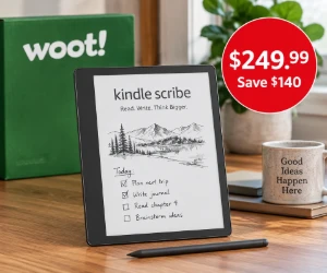 Amazon Kindle Scribe at Woot for $249.99 - Save $140