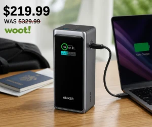 Anker 26,250mAh 300W Power Bank for $219.99 at Woot, Down From a $329.99 Reference Price