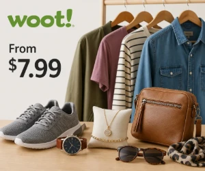 Apparel, Jewelry & Watches From $7.99 at Woot - Style Finds on a Small Budget